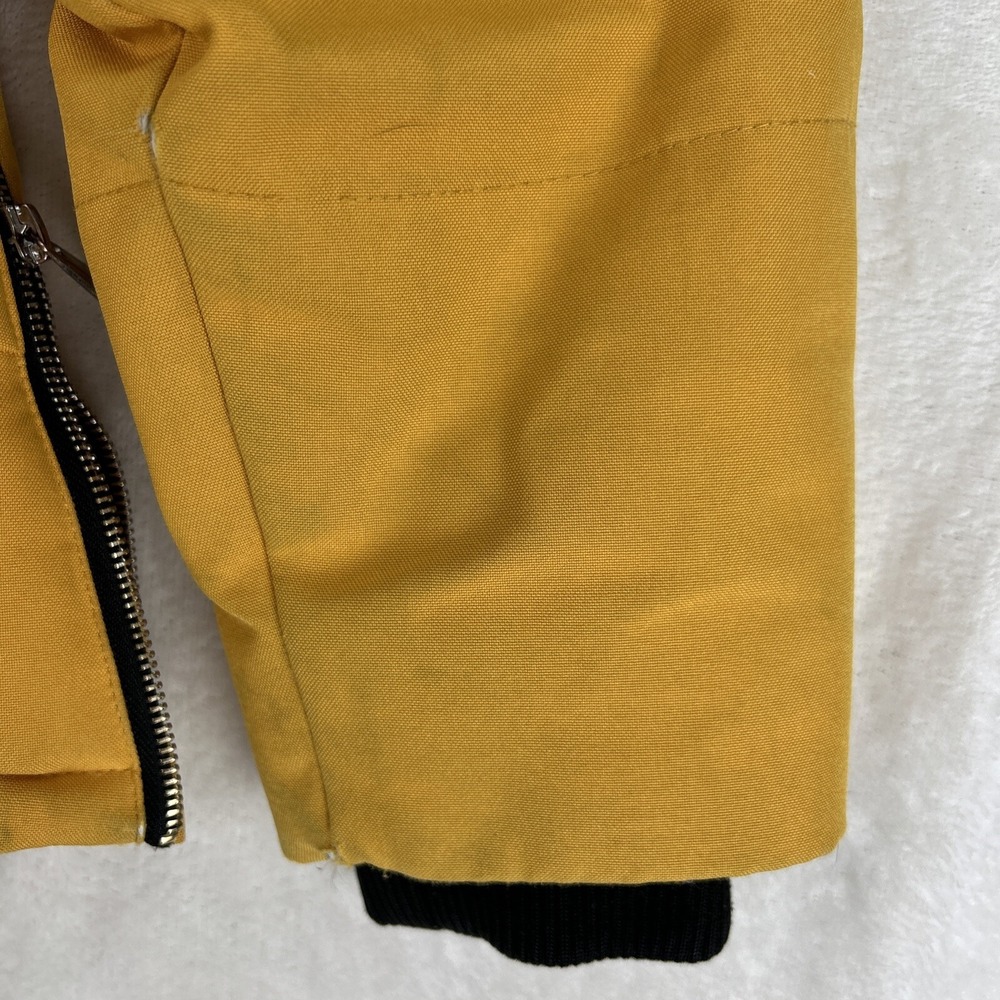 Storm Mountain Artic Series Lewis Puffer Winter Jacket Women Large Yellow - Picture 8 of 14